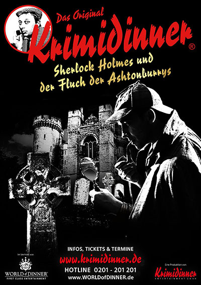 Krimidinner - Sherlock Holmes und der Fluch der Ashtonburrys